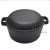 High Quality Cast Iron 2 in 1 Cooker Pre-seasoned Cast Iron Skillet and Double Dutch Oven Set