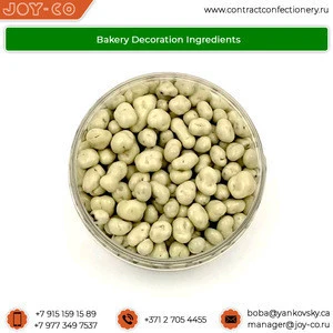 High Quality Cocoa Cookies Crumbs in White Chocolate Bakery Decoration Ingredients