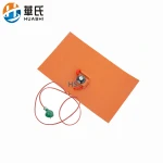 High Quality Custom 220V-380V Industrial Flexible Heater Silicone Heating Plate
