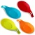 Import High quality custom green hanging spatula handle chopstick fork kitchen utensil tool serving luxury silicone holder spoon rest from China