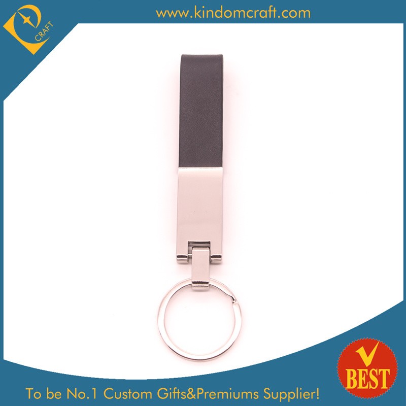 High Quality Customized Logo Assorted Leather Key Ring at Factory Price as Gift