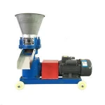 High quality direct connection of motor shaft and belt drive animal feed pellet mill