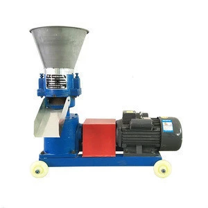 High quality direct connection of motor shaft and belt drive animal feed pellet mill