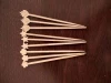 High Quality Disposable Custom Barbecue 40cm Round Bamboo Skewer