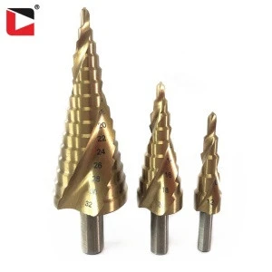 High quality drill bit titanium step drill bit for stainless steel