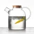 Import high quality hand made borosilicate glass tea pot for lemon juice from China