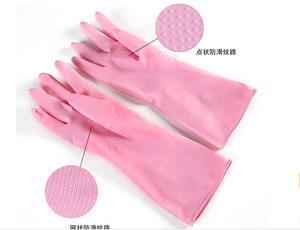 High Quality Household Gloves Long Latex Gloves ,Cleaning Kitchen Gloves on sale