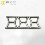 high quality matte sliver bag fasteners 1 1/4