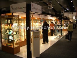 High Quality Multifunctional Wood and Glass Showcases With LED In Various Styles
