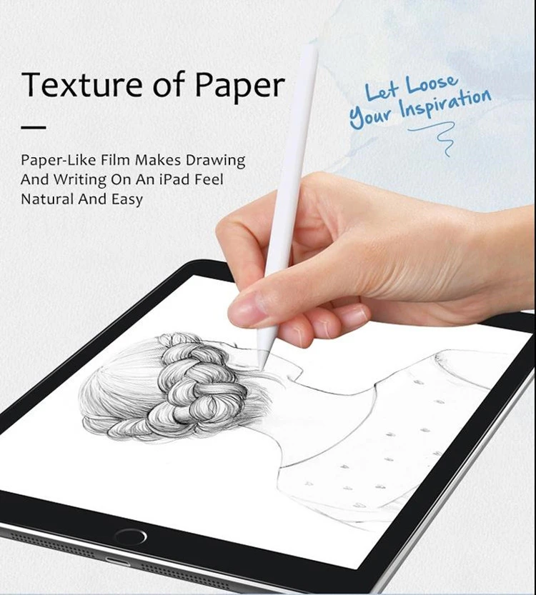 High Quality Paper Like Screen Protector Film for iPad 10.2/2020 8th