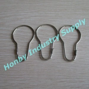 High Quality Shower Curtain Rings,Polished Stainless steel Finish