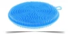 High Quality Silicone Bowl Dish Washing Brushes, Silicone Kitchen Scrubber Cleaning Brushes