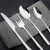 Import High quality stainless steel cutlery dinner spoon dinndr fork dinner knife tea spoon from China