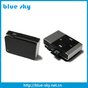 High quality support TFcard directly preloaded mp3 players