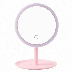 High quality touch sensor led light makeup mirror table make up mirror