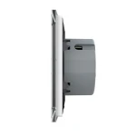 High Quality us smart light wifi touch wall switch 1 Gang 1 way touch screen smart automation wall switches