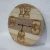 Import High Quality Vintage Wall Clock Wood Round Carved Decorative Wall Hanging Clock from China