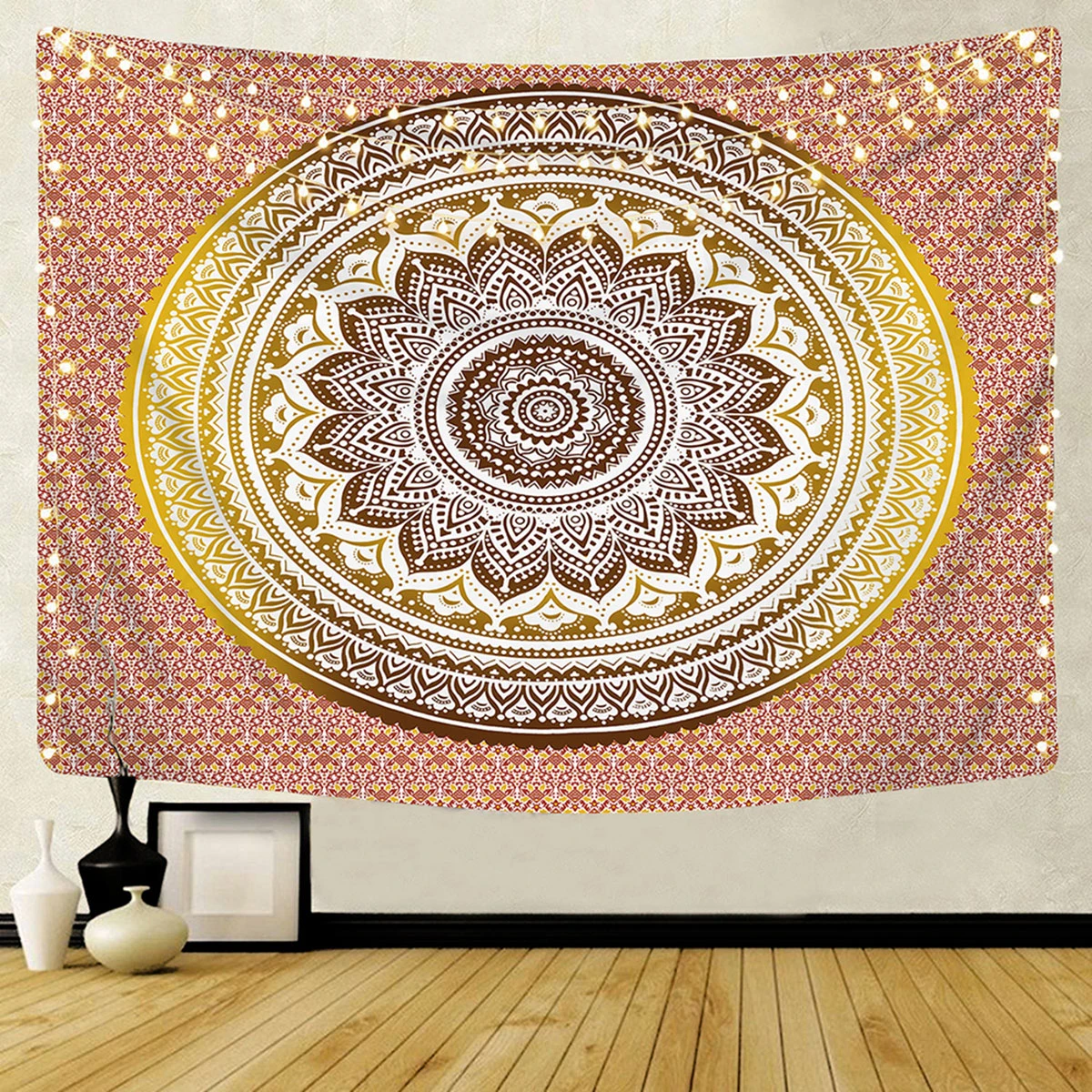 High Quality Wall Hanging Mandala Tapestry Home Decor Wall Tapestries Psychedelic Hippie Night Moon Tapestry Wall Hanging Carpet