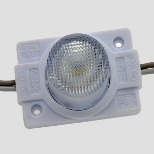 High quality Waterproof 1.5W DC 12V smd 3030 PCB led module with lens 20*45 degree