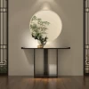 High Quality Wholesale European Luxury Wood Console Table Modern Console Hallway Table