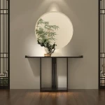 High Quality Wholesale European Luxury Wood Console Table Modern Console Hallway Table