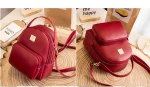 high school Women Shoulder bags Mini PU Leather school bags  Backpack