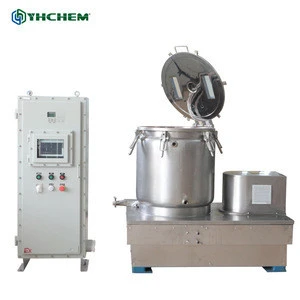 High speed spinning cbd oil and plant centrifuge extraction equipment