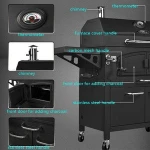 high standard charcoal bbq grill