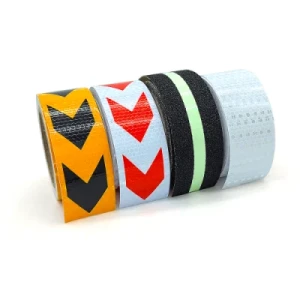 High Visibility Reflective Tape Red and White DOT-C2 for Vehicles for Truck Glass Bead Reflective Tape