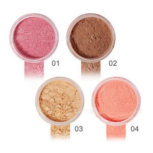highlighter makeup private label 4 colors makeup loose powder highlight for cheek