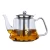 Import Hiware 1000ml Glass Teapot with Removable Infuser, Stovetop Safe Tea Kettle, Blooming and Loose Leaf Tea Maker Set from China