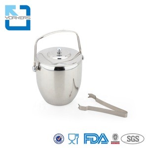 Home &amp; Garden stainless steel Ice bucket holders for pub and hotel