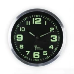 Home Decoration 12 Inch Radio Controlled Station Metal Aluminum Quartz Wall Clock