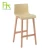 Import Home High Stool Bar Chair Antique Oak Wooden Leg Bar Stool Furniture from China