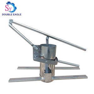 Home use small hand press meat ball maker/stuffed fish meatball extruding forming machine
