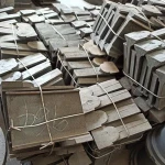 hook shot blasting machine used abrator spare parts impeller