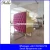 Import hot pink&amp;gold elegant luxury beautiful salon counter reception desk for sale from China