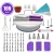 Import Hot Sale 106pcs/set Decorating Cake Tools Cake Stand Turntable Supplies Plastic Cake Stand from China