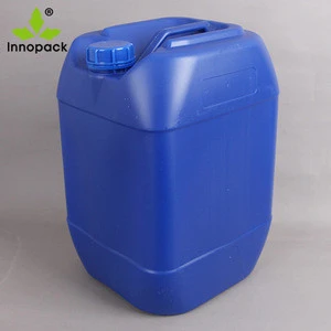 Hot sale 25L 5 gallon  blue white Plastic water Jerry can for oil