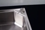 Hot Sale 304 Stainless Steel  Single Bowl Handmade Kitchen Sink Set