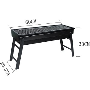 Hot sale barbecue grill smokeless folding  charcoal BBQ grill for outdoor party household