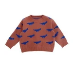 Hot sale double knit pullover coat baby sweater