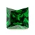 Import hot sale emerald green square princess cut cubic zircon loose gemstone CZ for jewelry from China