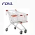 Import Hot sale grocery shopping carts/shopping trolley for supermarket from China