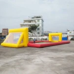Hot sale Inflatable soccer soap,giant inflatable team sports game