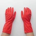 Hot sale of all colors Household Rubber Latex cleaning gloves for kitchen
