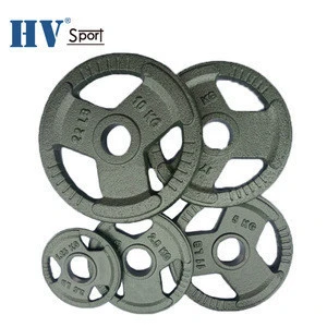 Hot sale plates with rubber bumperring for weight lifting