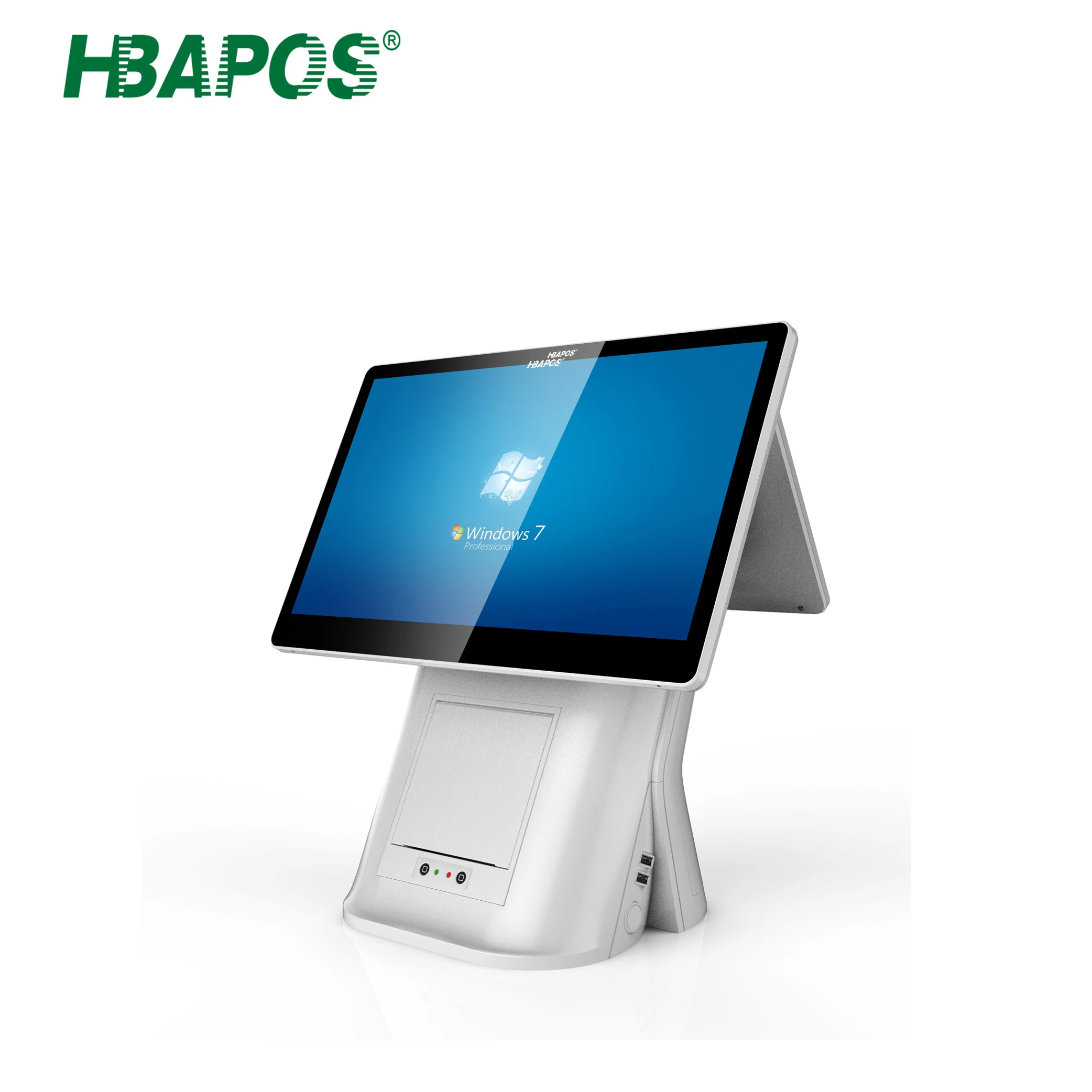 hot sale pos+systems dual touch Screen  pos machine  possystems built in 58mm thermal printer