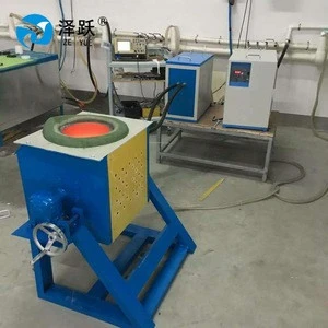 hot sale small portable IGBT induction 18kg stainless steel scrap melting furnace for sale price for metal scrap melting