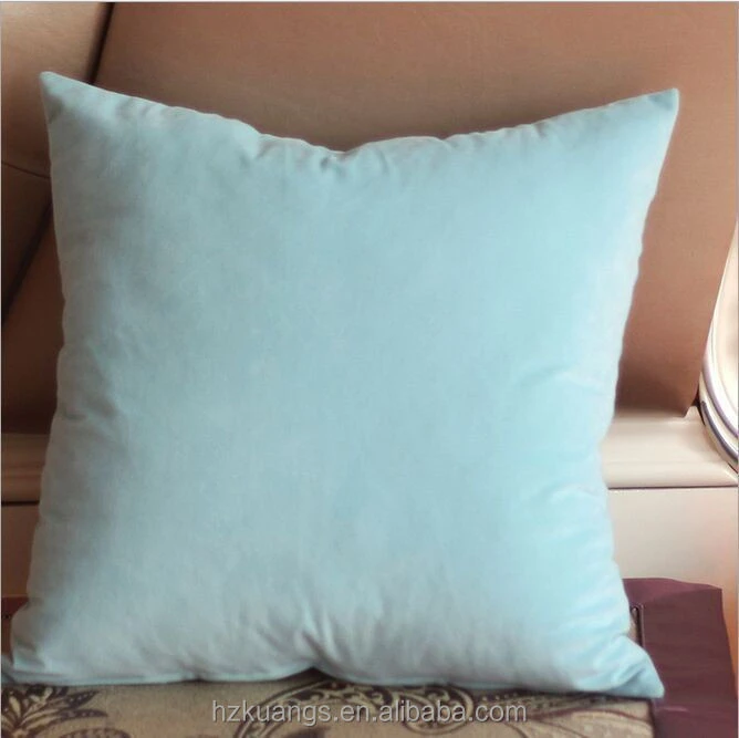 Hot Sale various colors Velvet Cushion Covers Pillow Cases Made in China